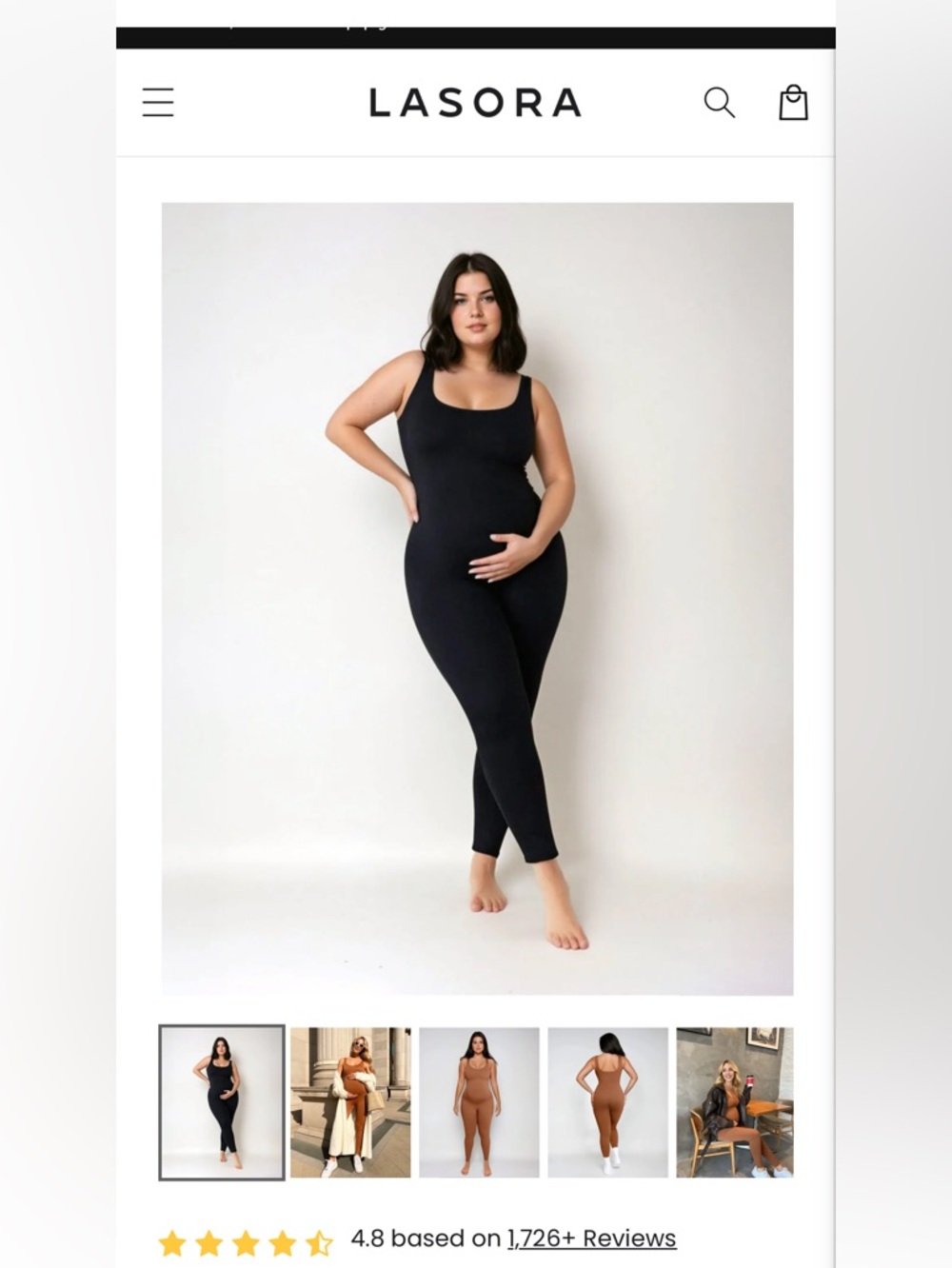Black Women's Maternity Jumpsuit Never Worn